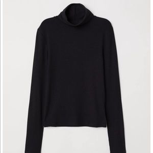 Ribbed Long Sleeve H&M Turtleneck